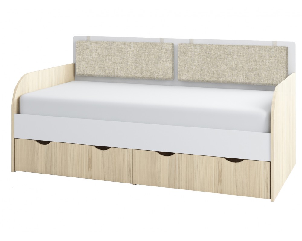 Кровать-тахта Кот малая с подушками-0