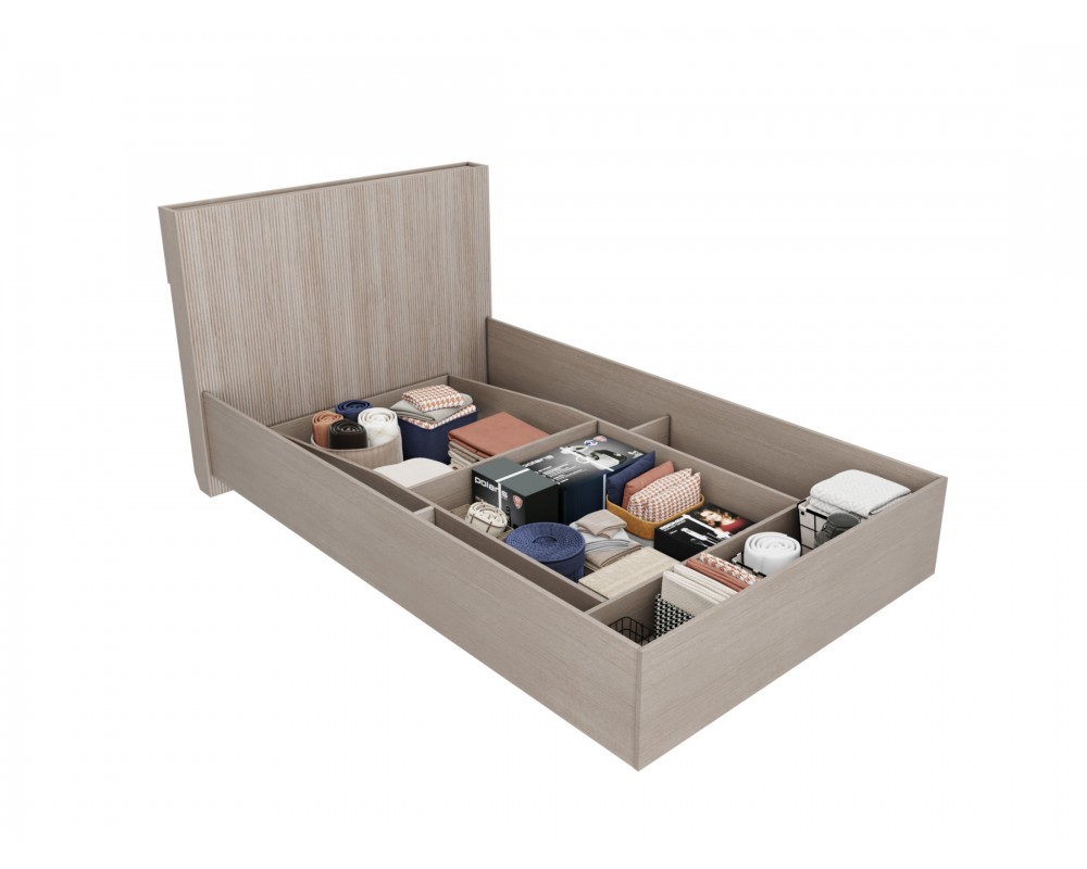 Кровать Муза 1200 с подъемным механизмом-3