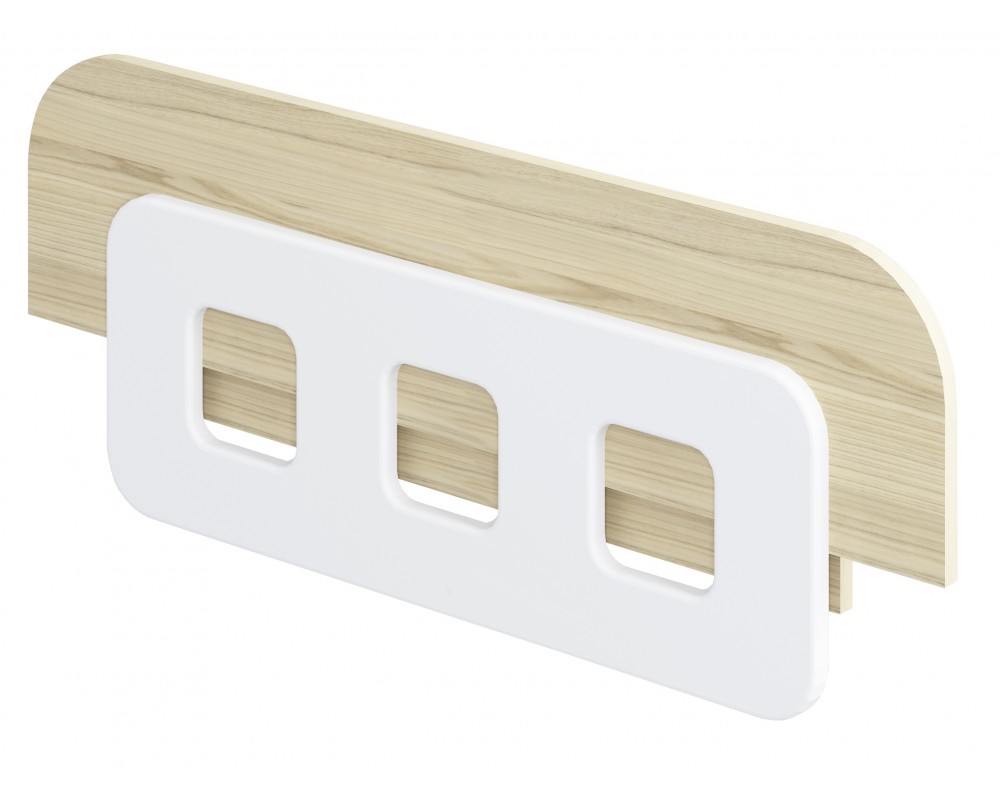 Кровать-тахта малая Стиль Кофе с бортиком с подушками-4