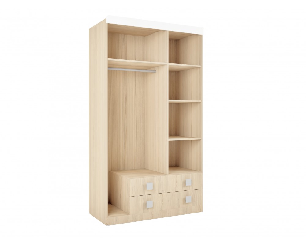 Шкаф двухдверный Стиль Лайм-1