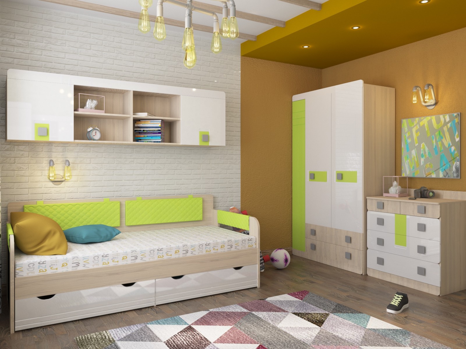 Детская мебель Стиль Лайм Аквилон — Купить в Уфе по низким ценам в интернет-магазине snoomi.ru