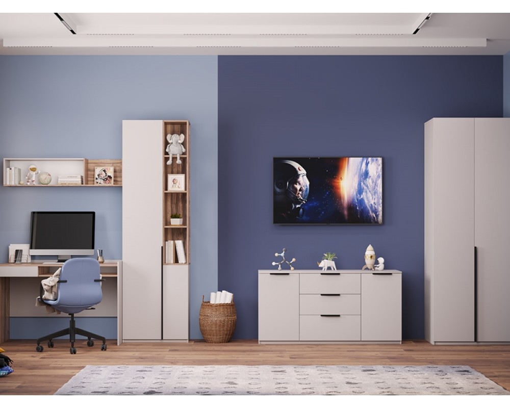 Шкаф двухдверный Чарли Кашемир-9