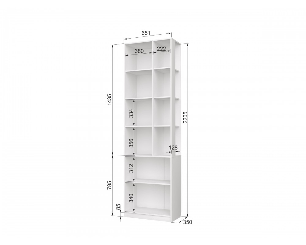 Пенал правый Чарли Кашемир-9