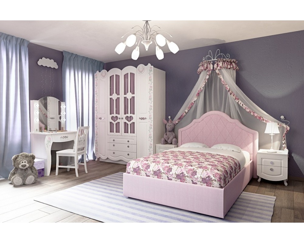 Шкаф четырехдверный Розалия-3