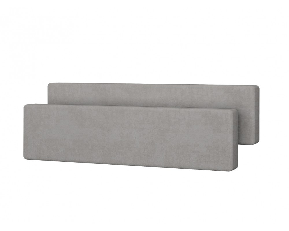 Кровать-тахта Зефир розовый малая с подушками с бортиком Кровать-тахта Зефир розовый малая с подушками с бортиком-7