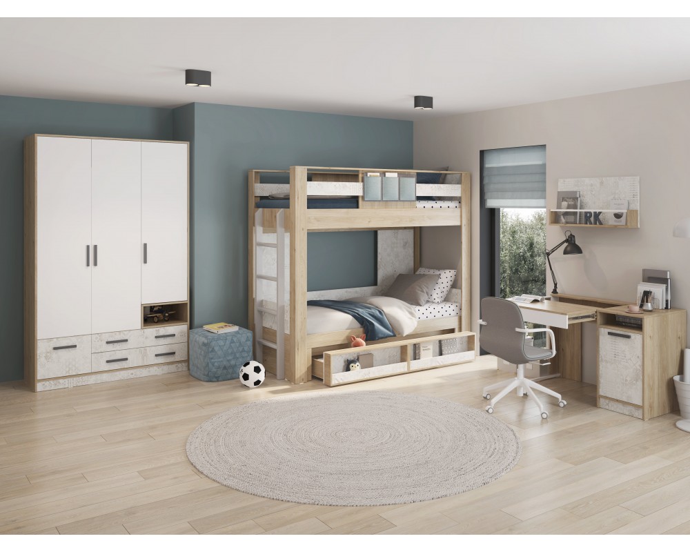 Кровать чердак 0,8 Алиса-1