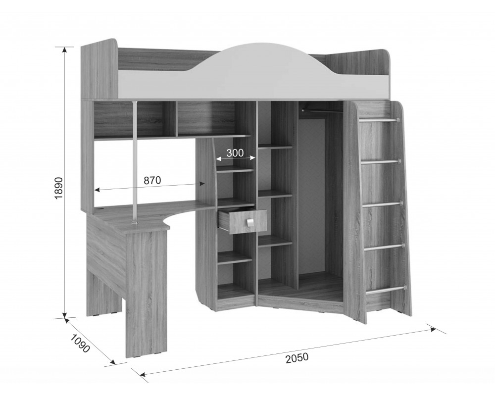 Комплекс детский Мега Комплекс детский Мега-3