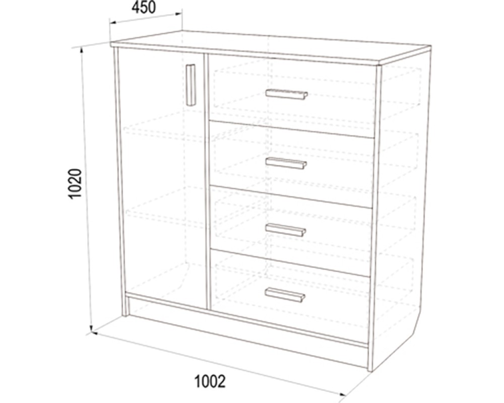 Комод К-9 Комод К-9-1