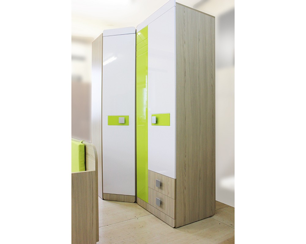 Шкаф угловой Стиль Лайм-3